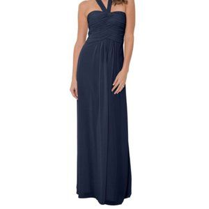 NWT: Monique Lhuillier | Bridesmaid Strapless Dress, Size 0-2, "Electric" Navy